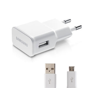 SAMSUNG Original Wall Charger (With Micro-USB Cable)