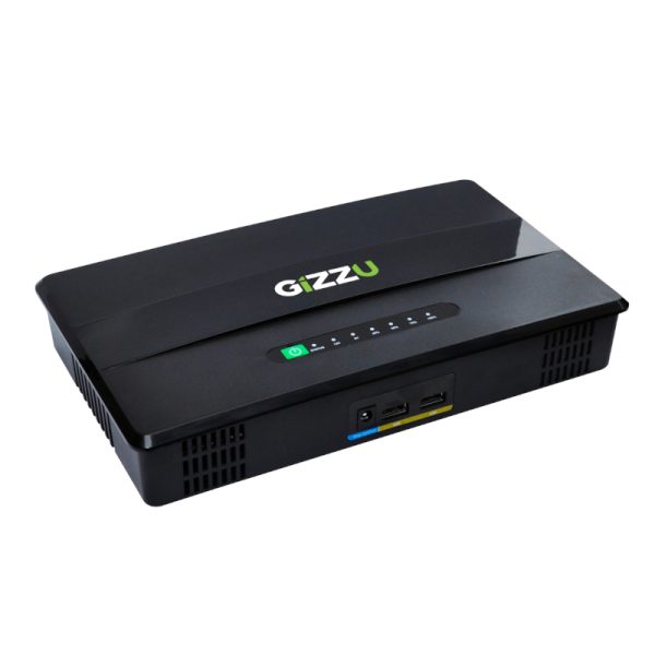 GIZZU 100W 46Wh 14400mAh Mini POE DC UPS (LifePO4)