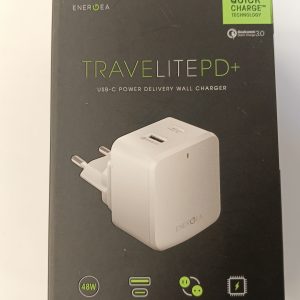 ENERGEA TRAVELITE PDQ3 48W WALL CHARGER (USB-A+USB-C)