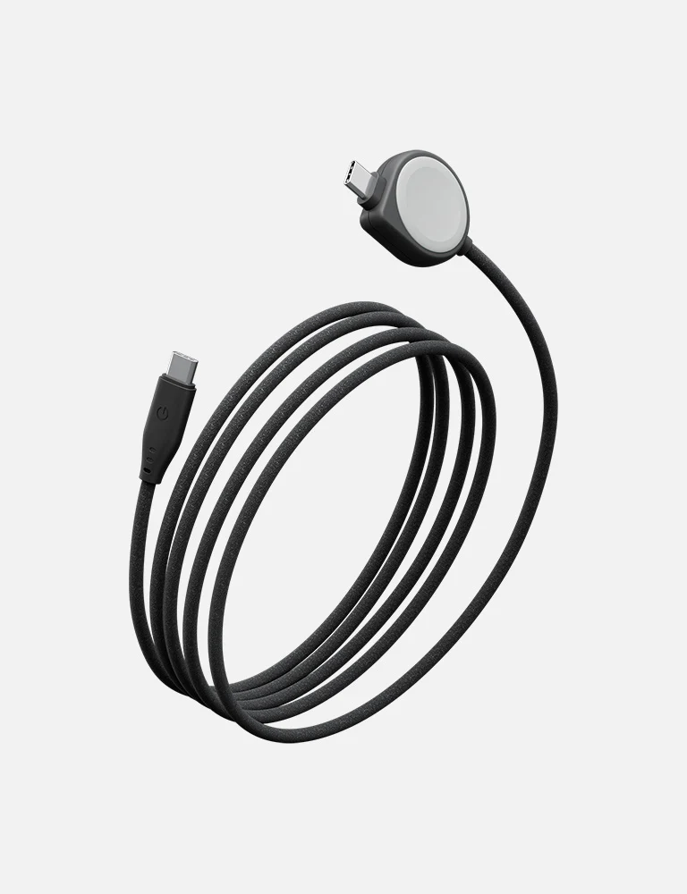 ENERGEA Flow Duo Watch 2-in-1 USB-C to USB-C/Apple Watch Cable 1.5m