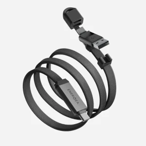 ENERGEA Sheath Travel USB-A/USBC to USB-C Cable 1.5m