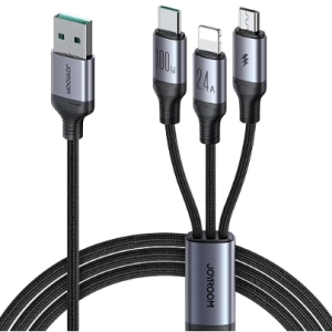 JOYROOM SA21-1T3 100W 3in1 1.2m Cable